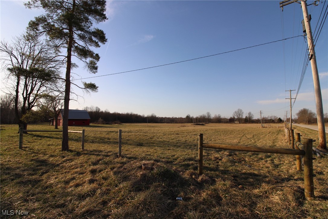 8094 South Pricetown Road Berlin Center, OH 44401 - Photo 6 of 7 View of yard featuring a rural view and fence