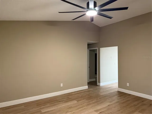 a bathroom with a window