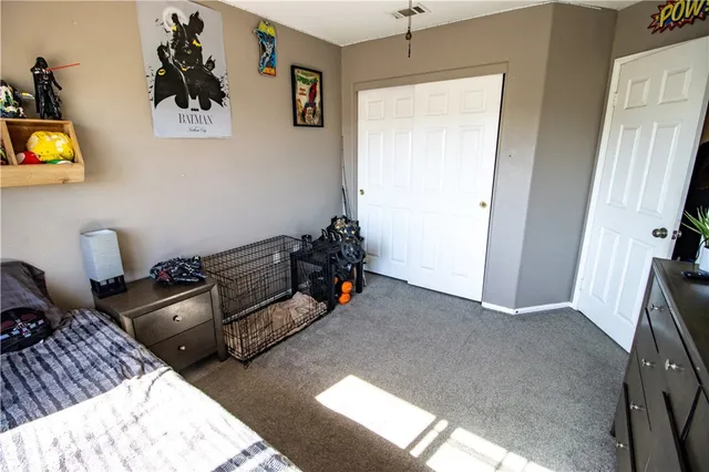 a room with furniture and a window