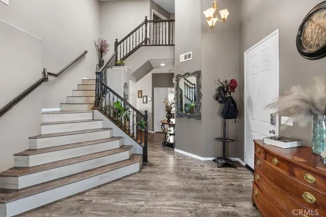 a view of entryway and hall