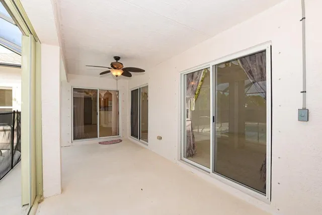 a view of a bathroom with a shower