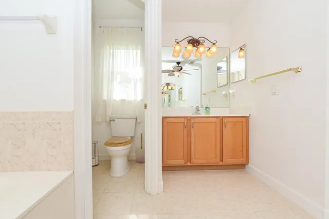 an empty room with entrance