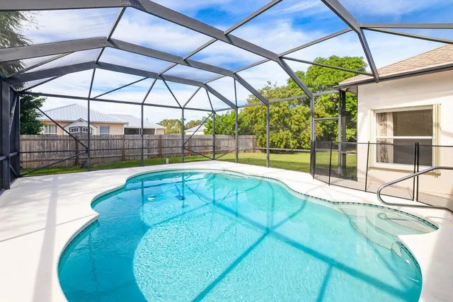 a view of a indoor swimming pool