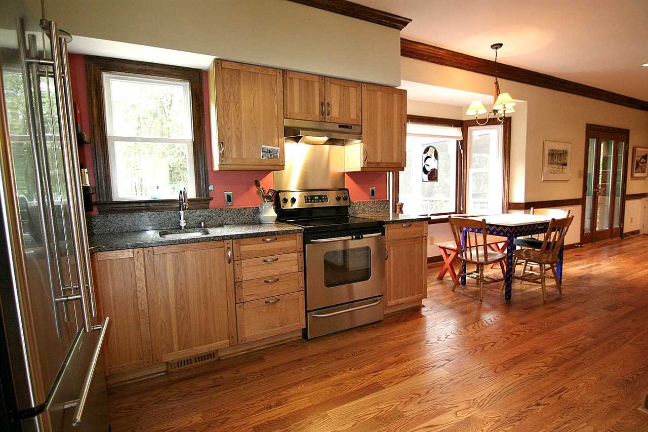 206 Lawrence Road Cary, NC 27511 - Photo 6 of 25 *Another View of the Updated Kitchen and into the Breakfast Nook*