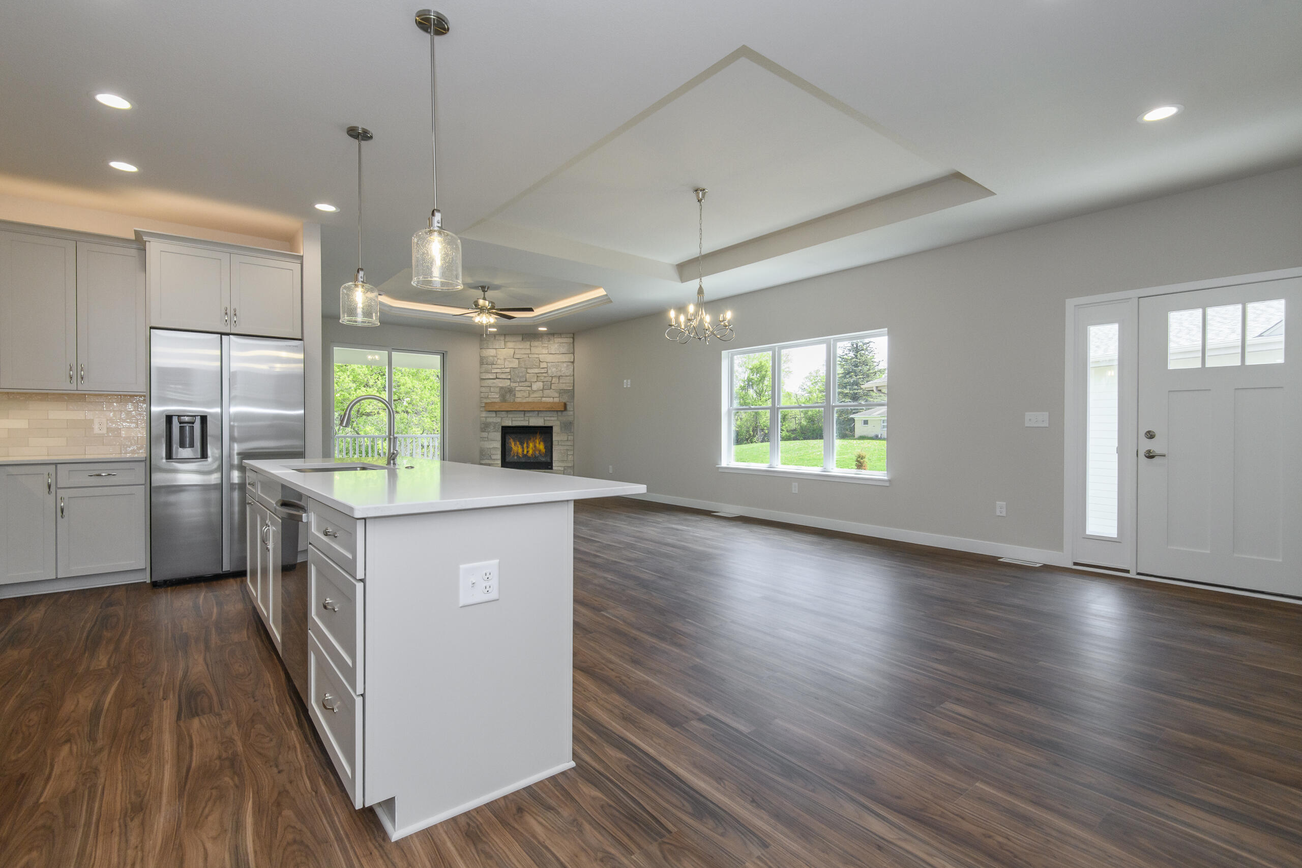 20860 Gray Street Lannon, WI 53046 - Photo 7 of 29 Open Concept