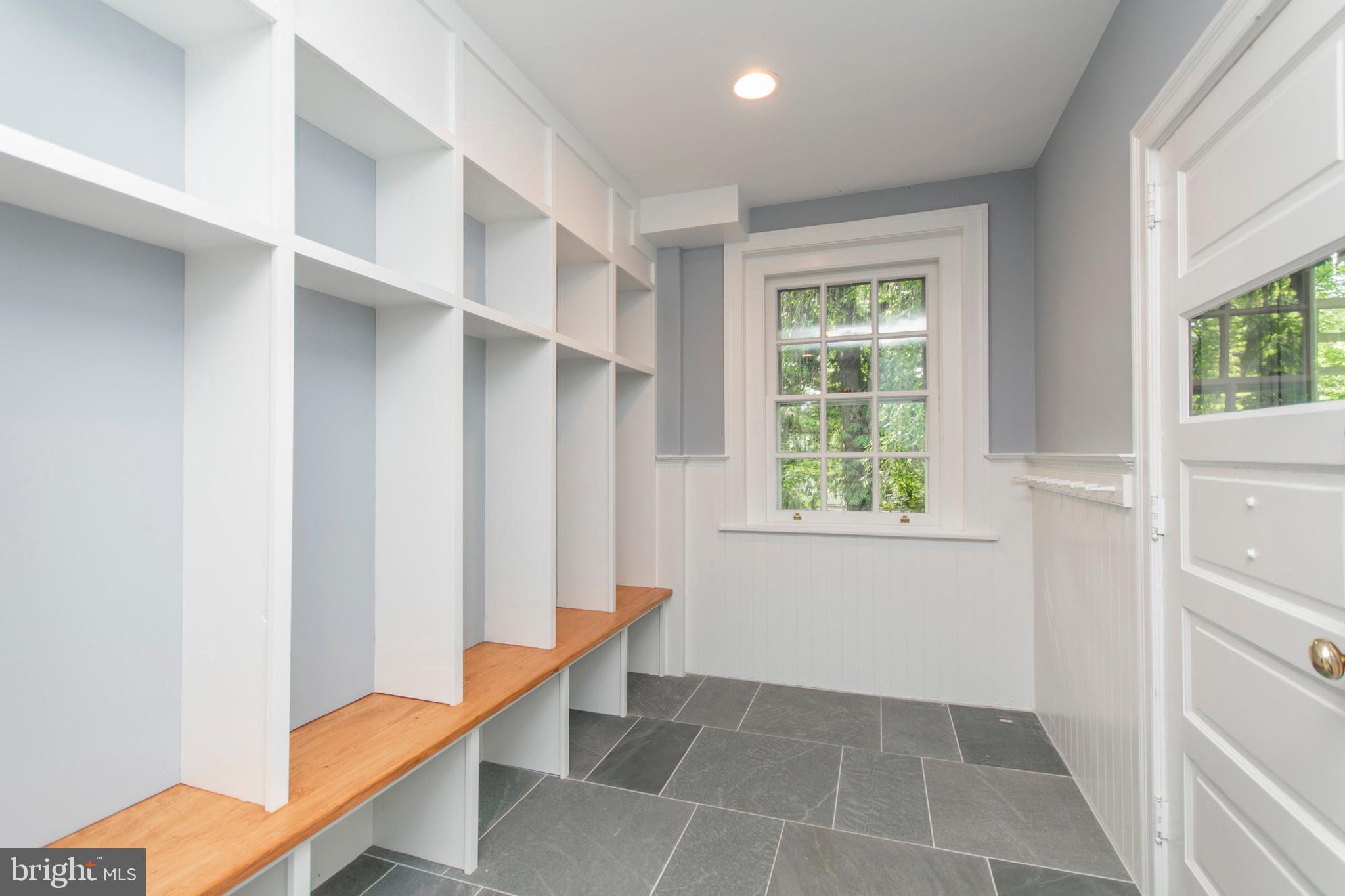 418 Dorset Road Devon, PA 19333 - Photo 9 of 54 Rear entry to Mud Room with Cubbies & Coat Closet