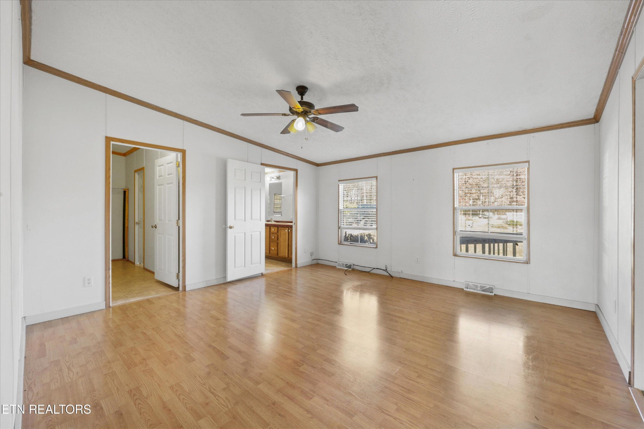 1130 Williamson Chapel Road Maryville, TN 37801 - Photo 18 of 36 wooden floor in an empty room with a window