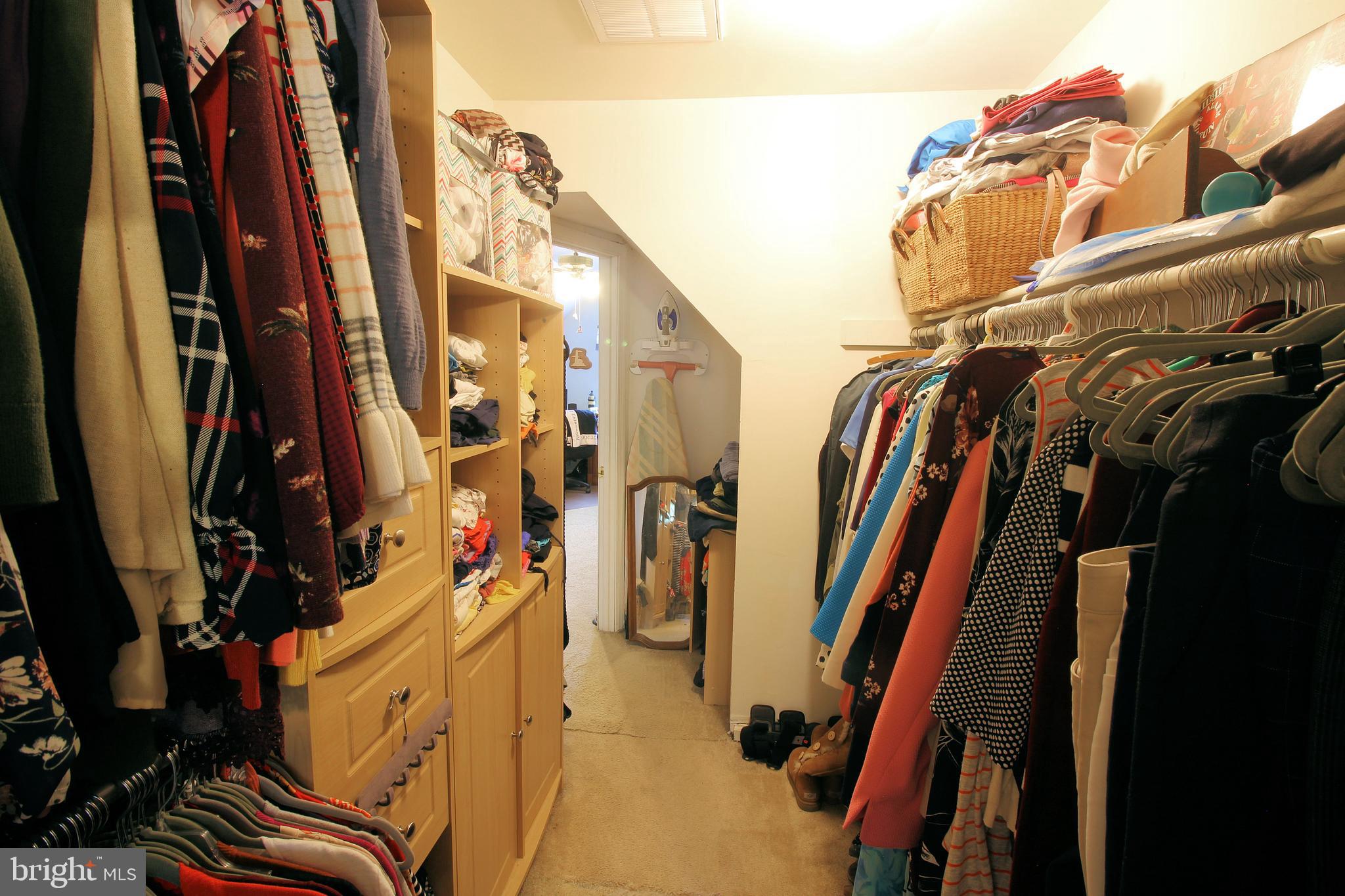 28301 Walnut Ridge Way Rhoadesville, VA 22542 - Photo 21 of 30 Huge Walk Thru Master Closet - leads to Bonus Room