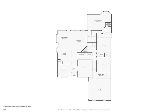 $530,000 | 12748 Forest Glen Lane, Fort Worth, TX 76244