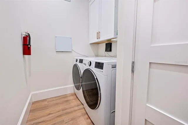 a view of a city with tall buildings