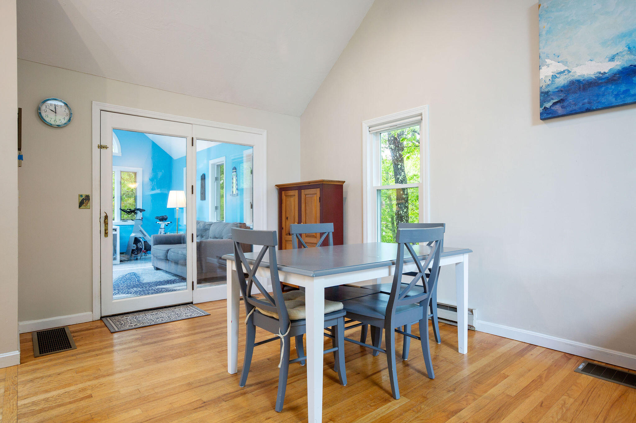94 Pine View Drive Brewster, MA 02631 - Photo 18 of 51 a view of a dining room with furniture and wooden floor