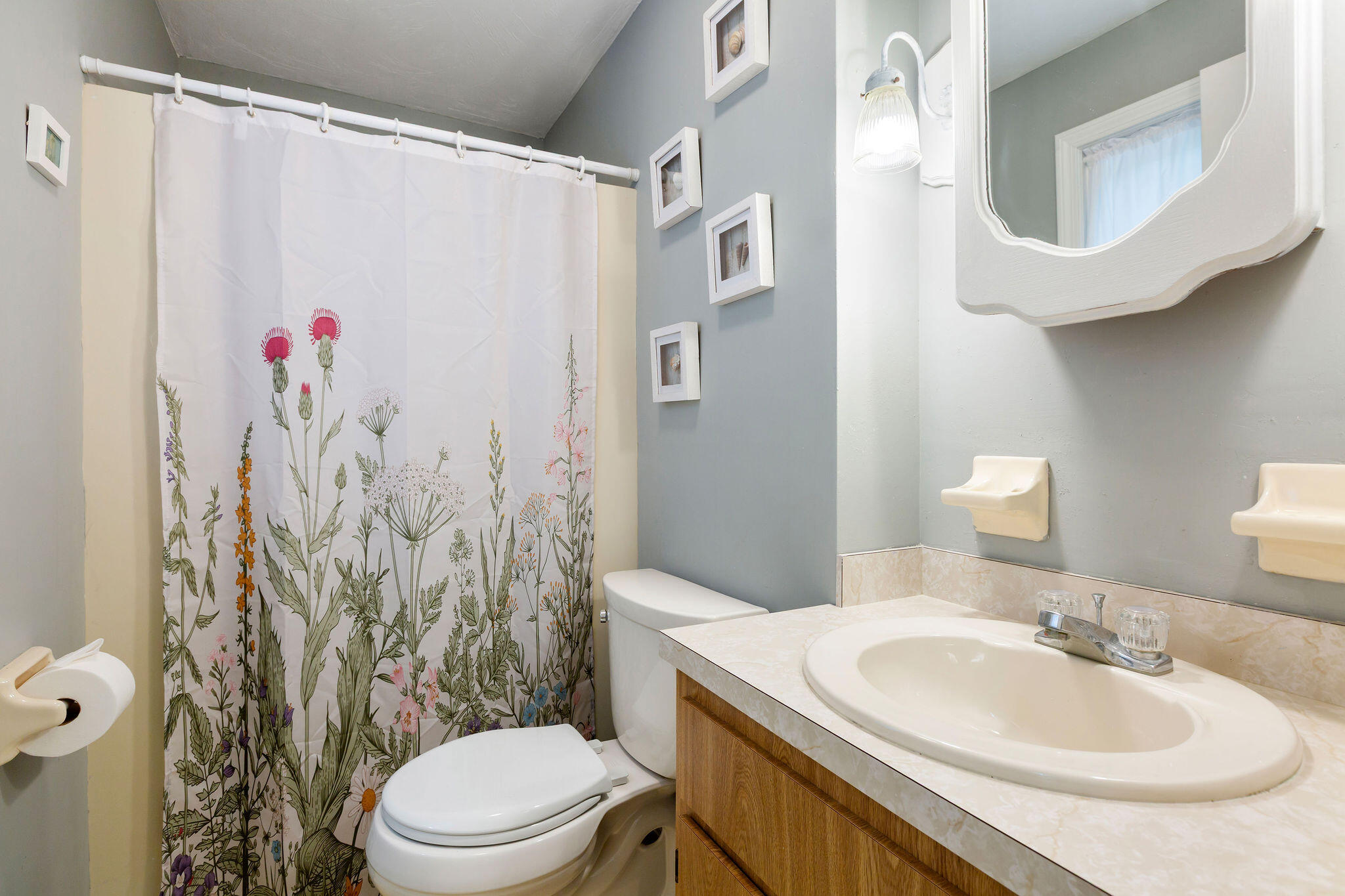 94 Pine View Drive Brewster, MA 02631 - Photo 34 of 51 a bathroom with a sink a toilet and a mirror