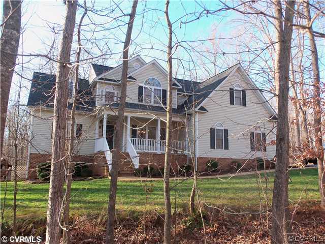 1380 Quarter Mill Court Powhatan, VA 23139 - Photo 1 of 12 Exterior Front - Private cul-de-sac lot