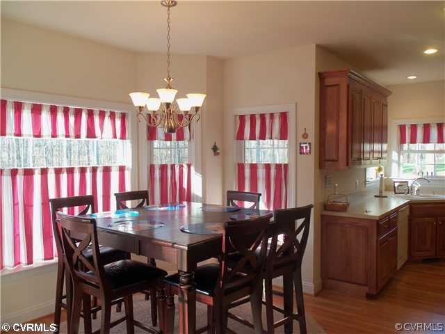 1380 Quarter Mill Court Powhatan, VA 23139 - Photo 7 of 12 Kitchen - Large eating area