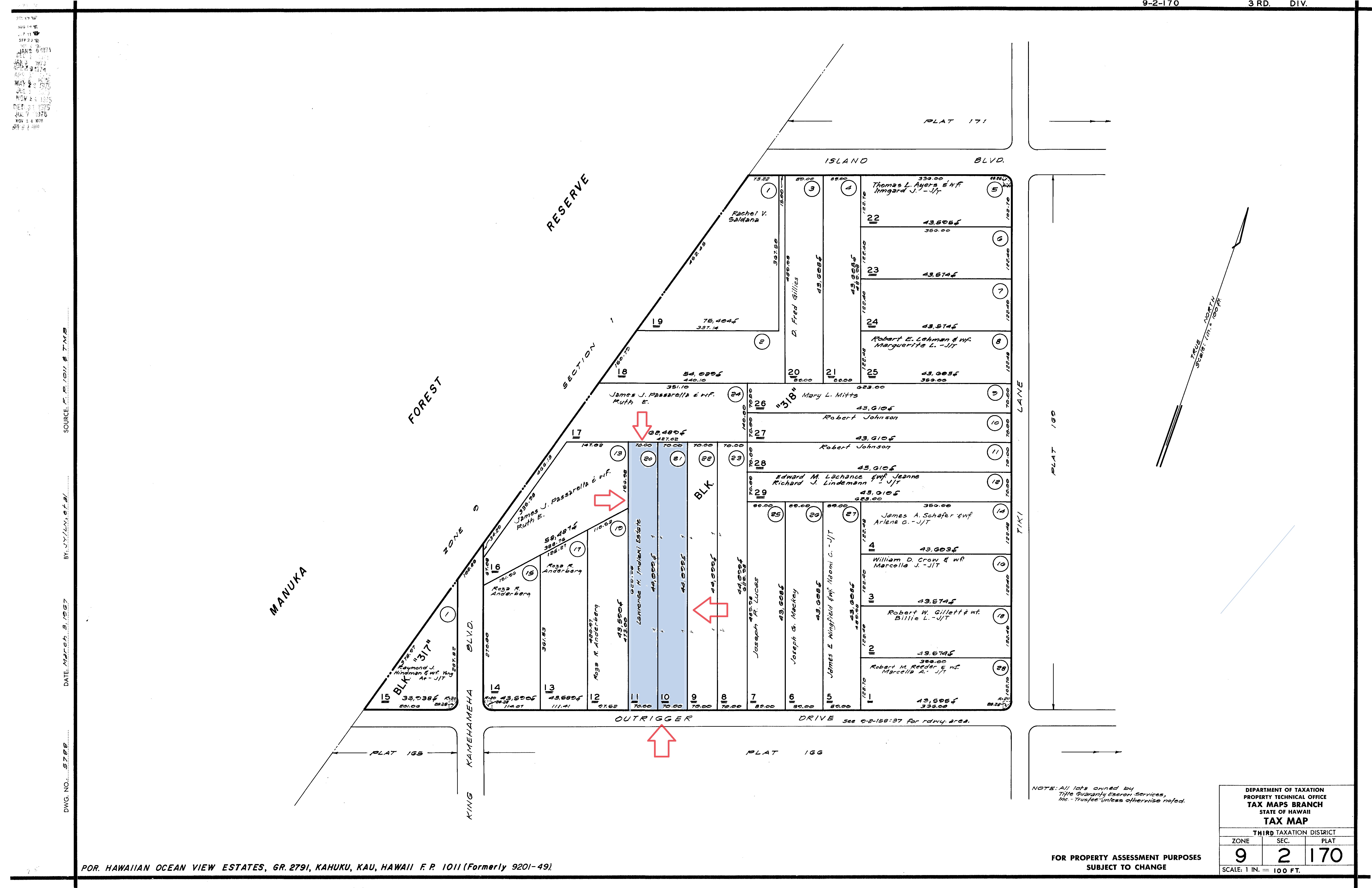 92-2417 Lot 20 21 Outrigger Drive Ocean View, HI 96704 - Photo 17 of 17 a picture of a floor plan