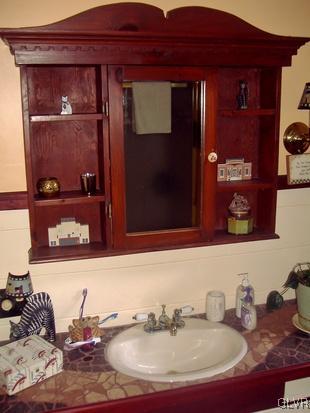 308 Frailey Road Stroudsburg, PA 18360 - Photo 15 of 42 a bathroom with a sink and a mirror