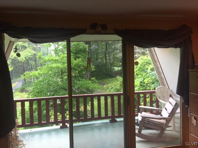 308 Frailey Road Stroudsburg, PA 18360 - Photo 28 of 42 a view of a two chair in the balcony