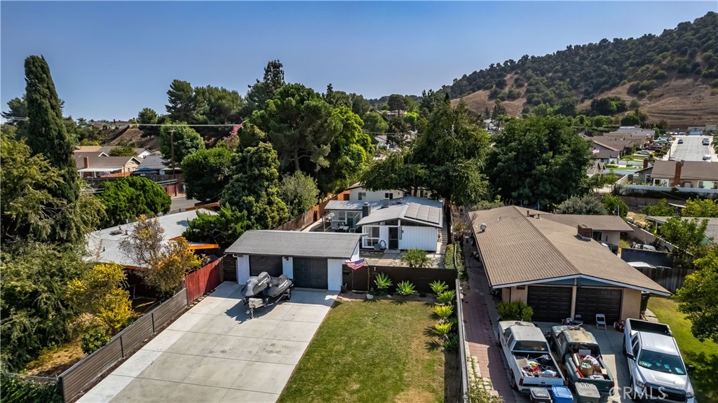 1770 Wright Street Pomona, CA 91766 - Photo 56 of 70 an aerial view of a house with garden space and sitting area