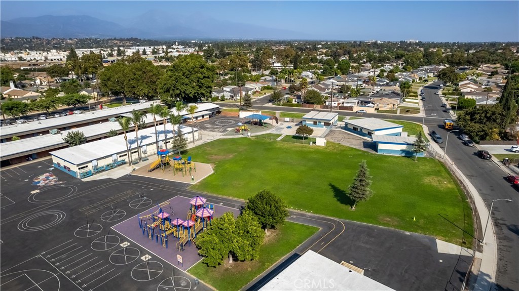 1770 Wright Street Pomona, CA 91766 - Photo 60 of 70 an aerial view of residential houses with outdoor space