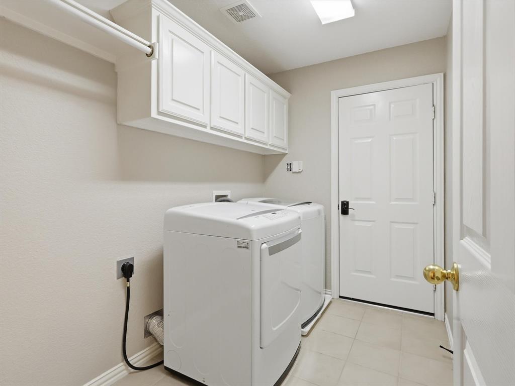 2211 Post Oak Circle Corinth, TX 76210 - Photo 36 of 40 a utility room with dryer and washer