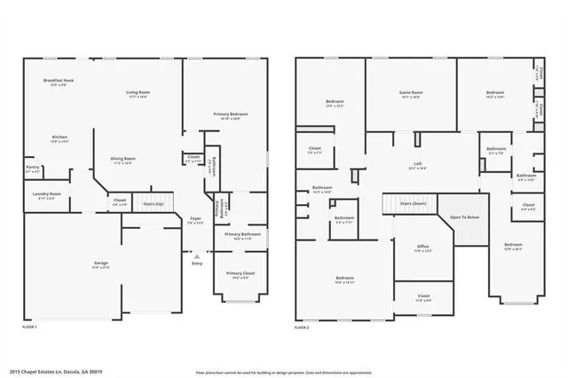 $525,000 | 2015 Chapel Estates Lane Southeast, Dacula, GA 30019