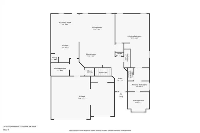 $525,000 | 2015 Chapel Estates Lane Southeast, Dacula, GA 30019