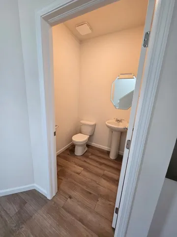 a bathroom with a sink and a toilet