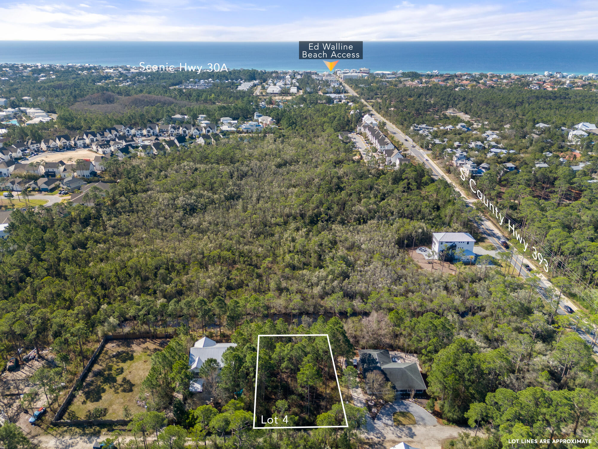 Lot 4 Calm Gulf Drive Santa Rosa Beach, FL 32459 - Photo 14 of 36 a view of a city