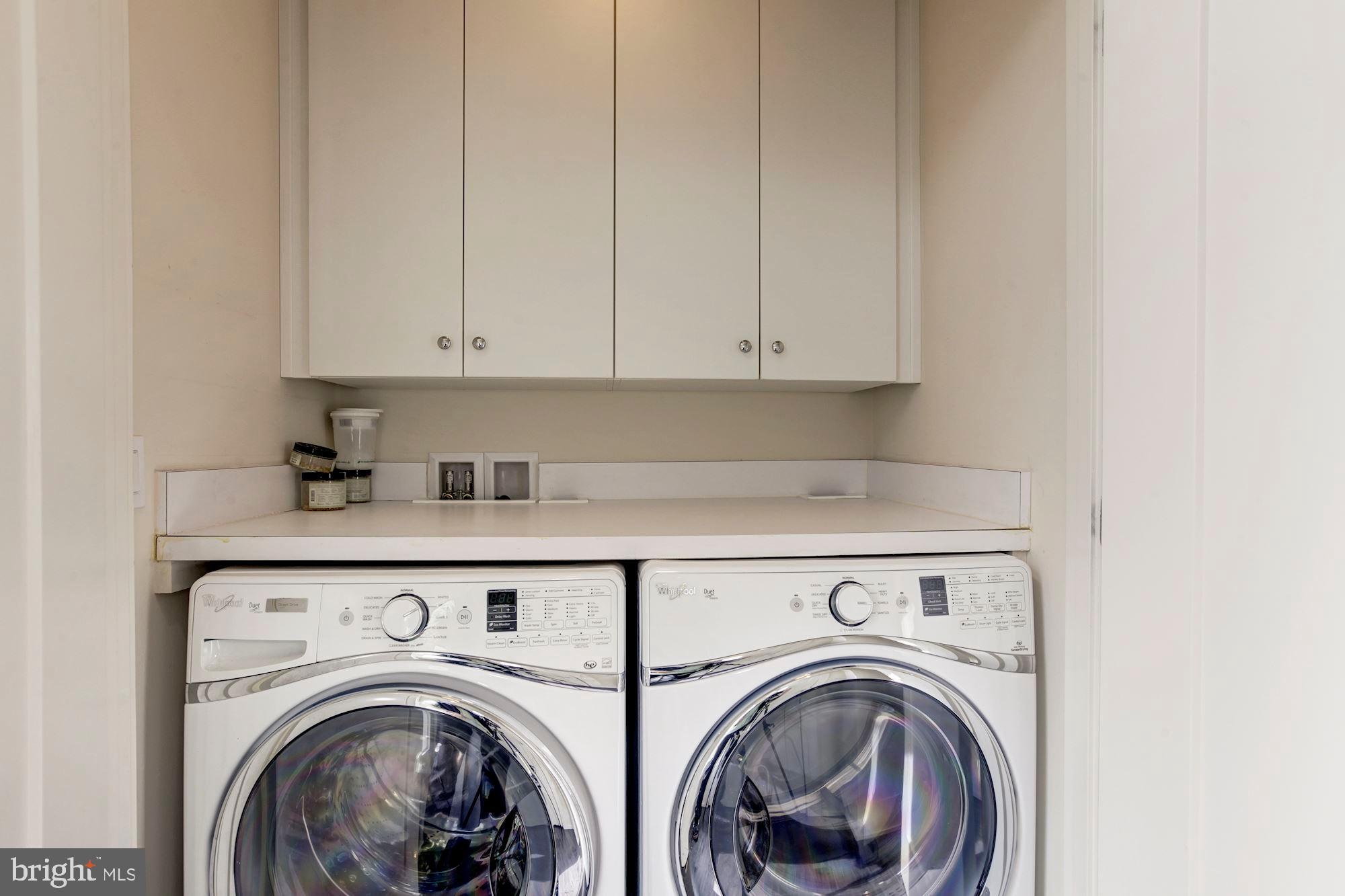 5136 Willet Bridge Road Bethesda, MD 20816 - Photo 25 of 41 Laundry Room w/ Full-Size W/D on Bedroom Level