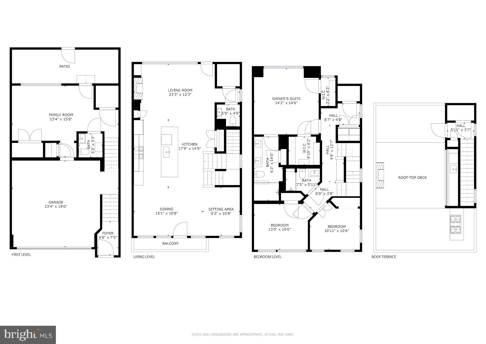 5136 Willet Bridge Road Bethesda, MD 20816 - Photo 37 of 41 Floorplan of Whole House