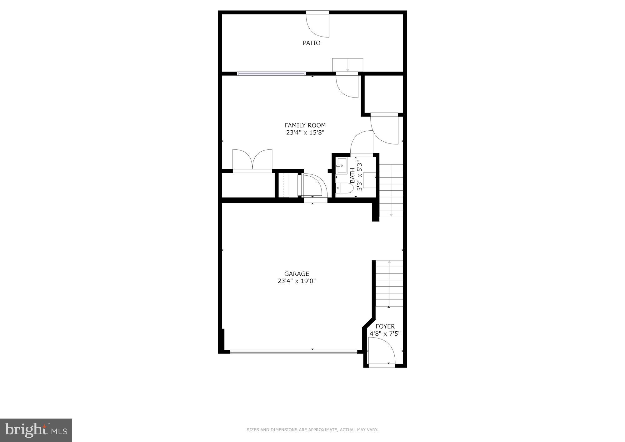 5136 Willet Bridge Road Bethesda, MD 20816 - Photo 38 of 41 1st Level Floorplan
