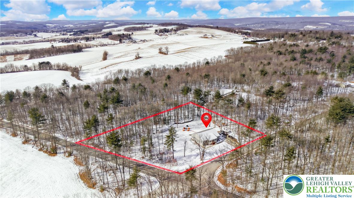 405 Rabbit Run Road Andreas, PA 18211 - Photo 55 of 56 Lot line depiction is estimated and not to scale