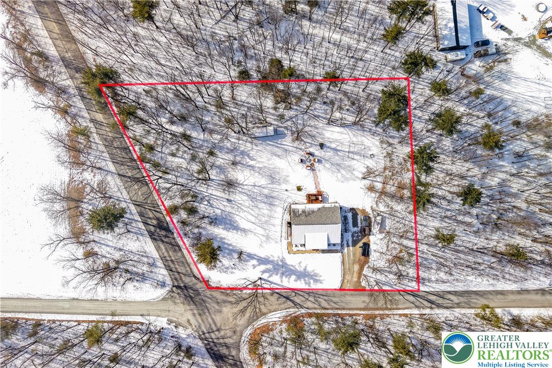 405 Rabbit Run Road Andreas, PA 18211 - Photo 56 of 56 Lot line depiction is estimated and not to scale.