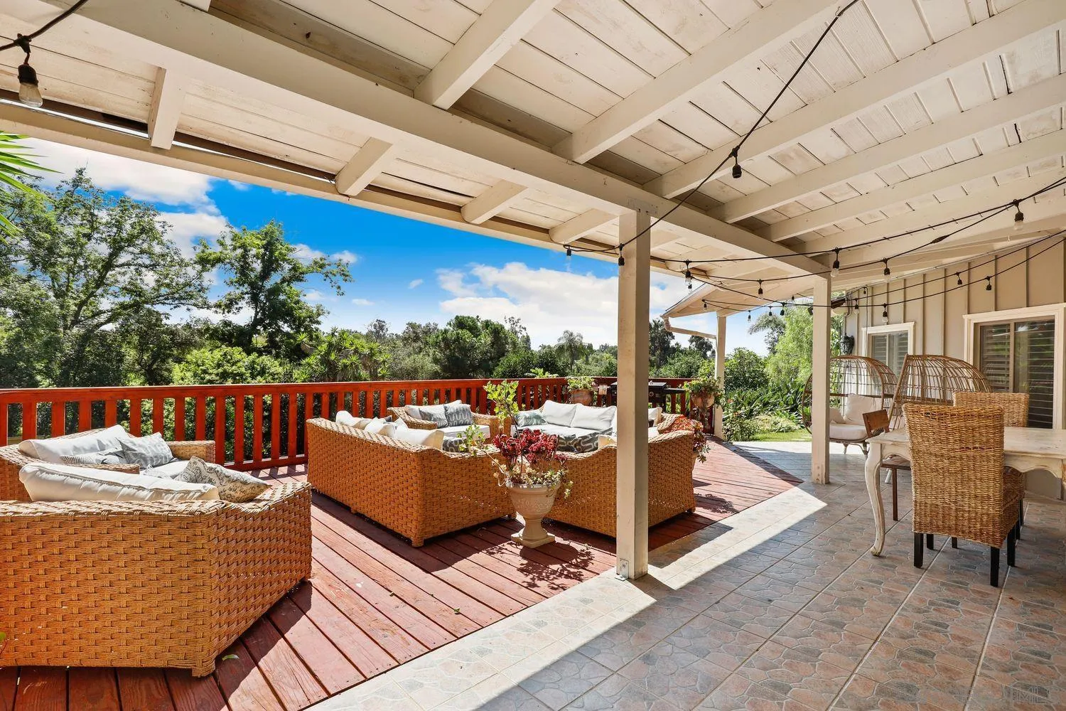 1921 Winterwarm Drive Fallbrook, CA 92028 - Photo 11 of 32 a outdoor space with patio furniture and a potted plant