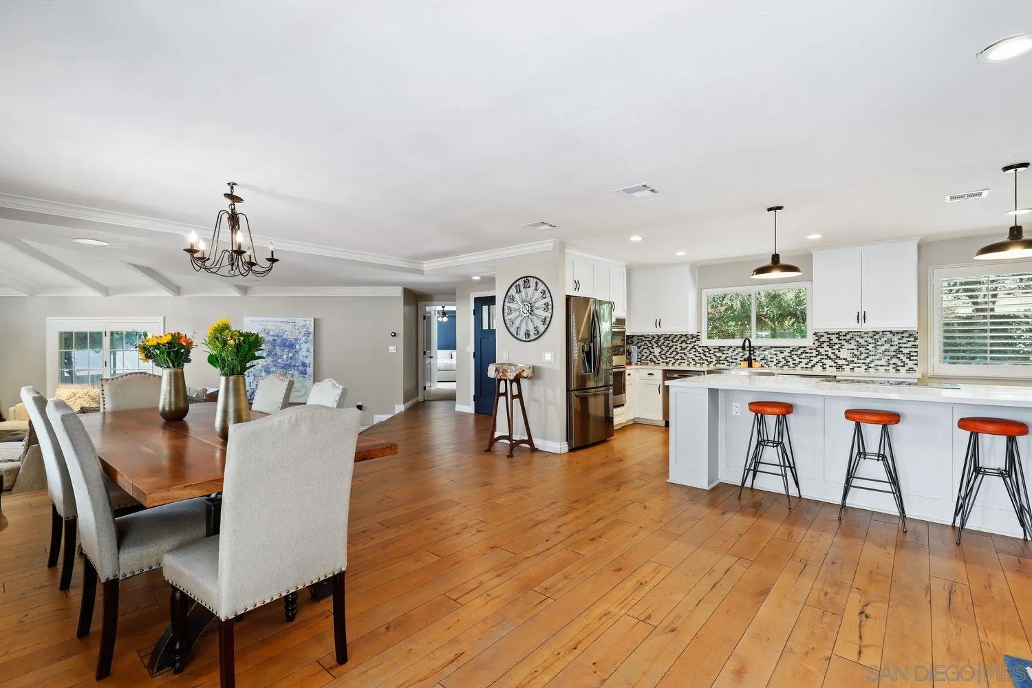 1921 Winterwarm Drive Fallbrook, CA 92028 - Photo 3 of 32 a dining room with furniture and wooden floor