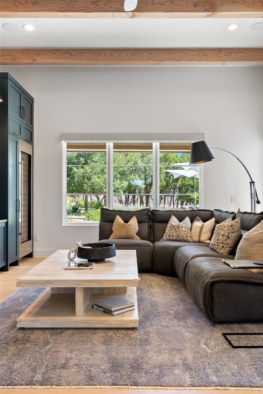 15236 Grumbles Lane Austin, TX 78738 - Photo 21 of 37 a living room with furniture and a large window