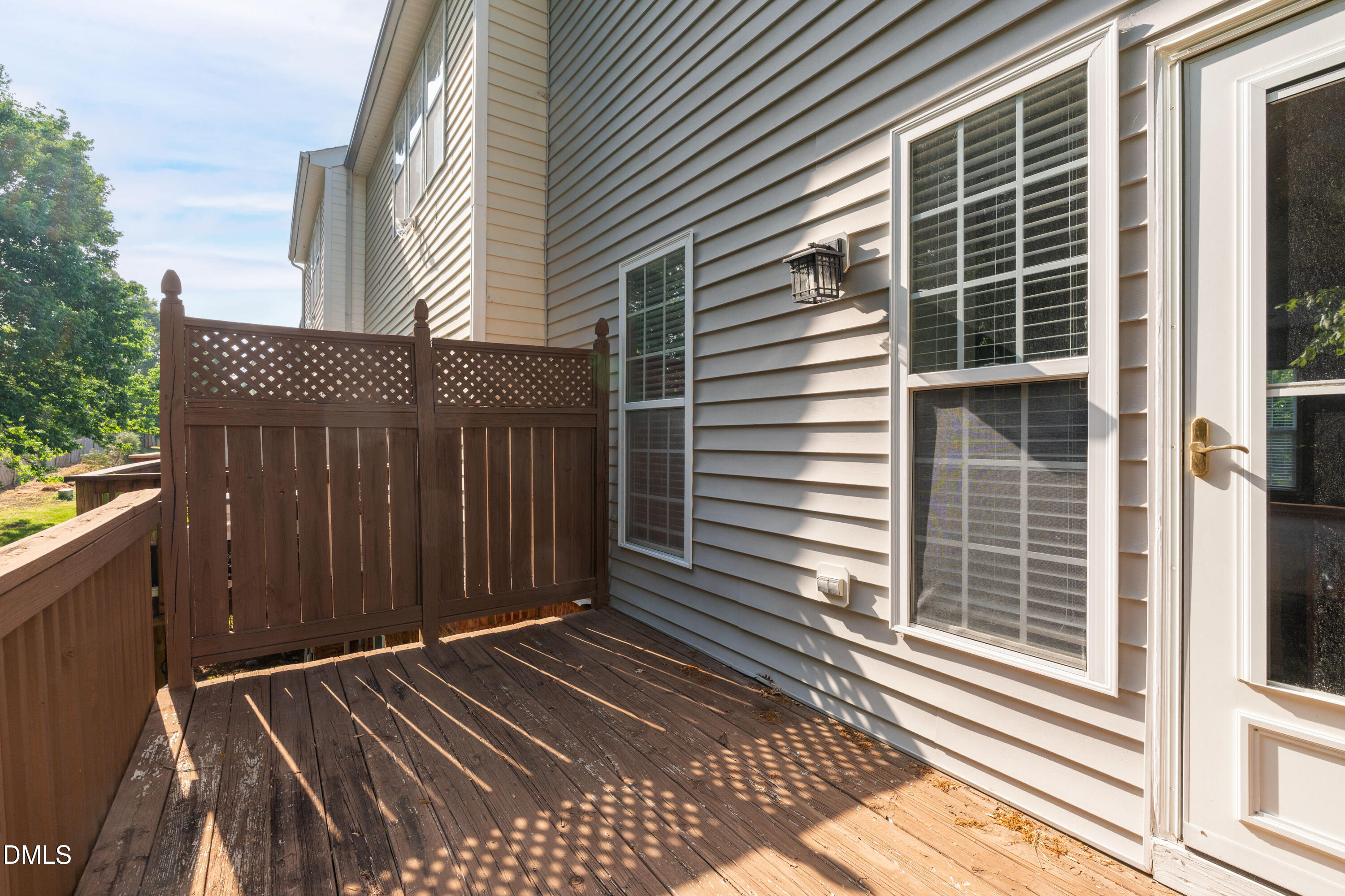 5421 Golden Arrow Lane Raleigh, NC 27613 - Photo 42 of 49 a view of a balcony on the house