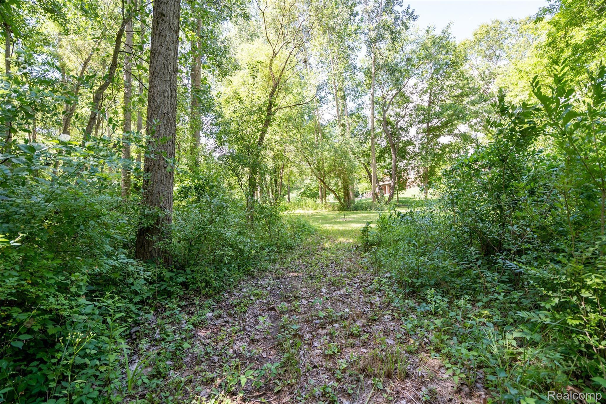 5015 Old Mill Road Rochester, MI 48306 - Photo 80 of 85 PATH TOWARDS THE HOUSE FROM PAINT CREEK TRAIL