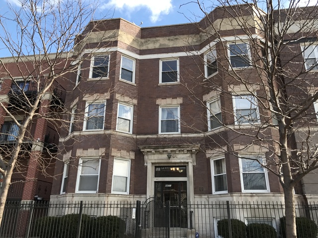 a front view of a multi story building