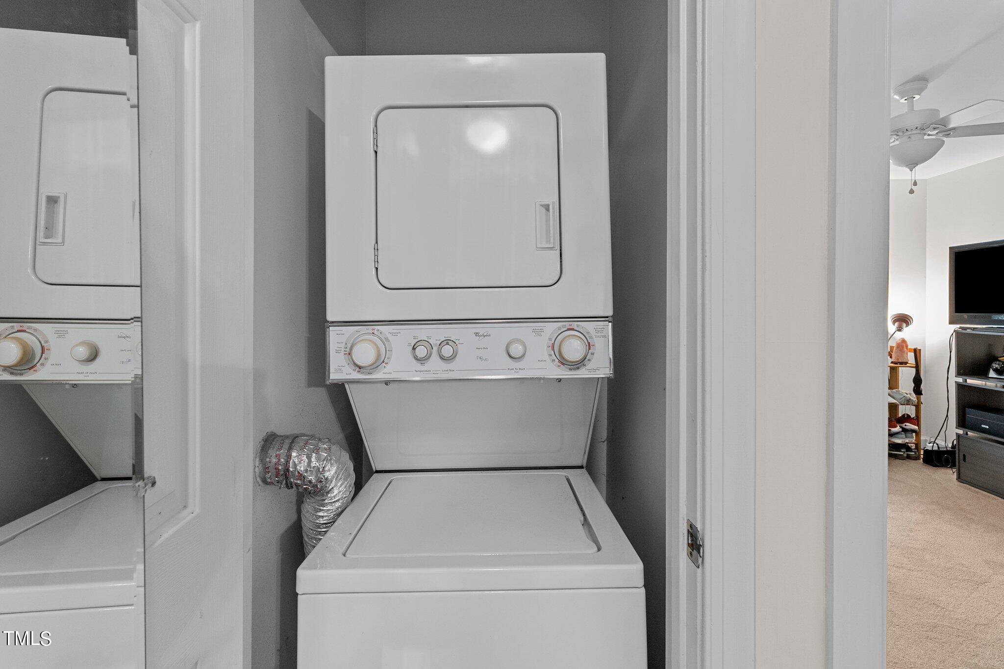 2110 Reaves Drive Raleigh, NC 27608 - Photo 21 of 36 a utility room with dryer and washer