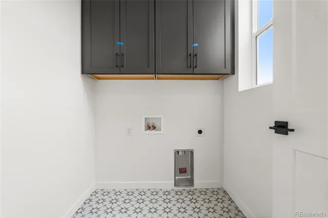 a bathroom with a window