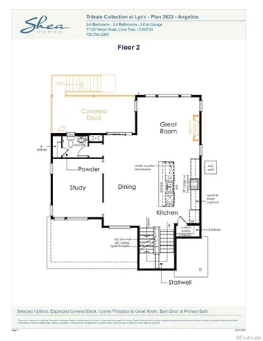 $809,900 | 11972 Octave Avenue, Lone Tree, CO 80134