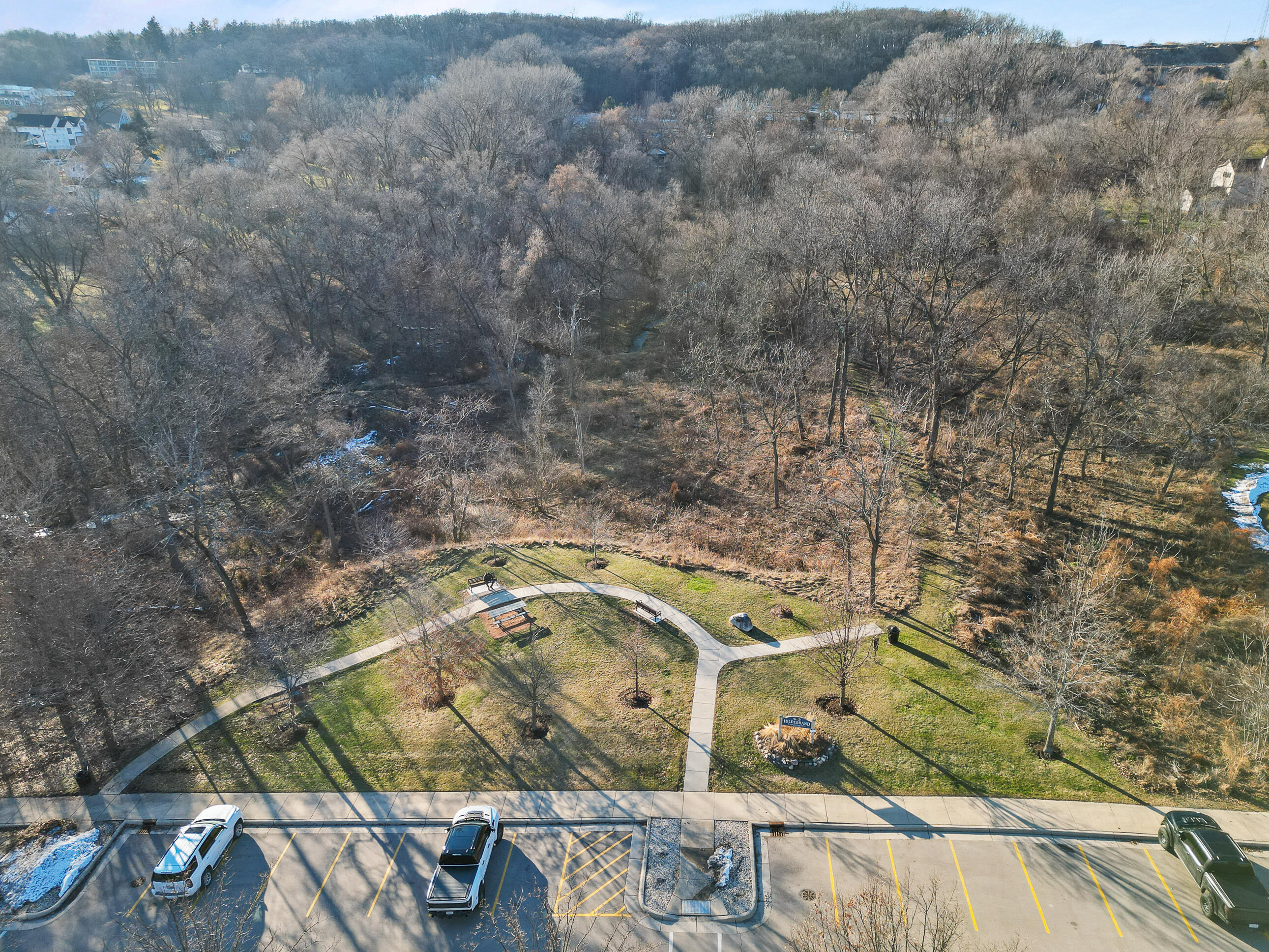 453 Mill Street, Unit 802 Fontana, WI 53125 - Photo 4 of 57 Hildebrand Park (12+ Acres) across street with ample street parking