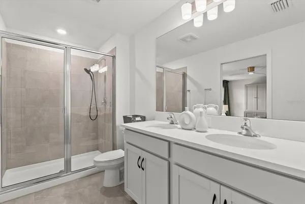 a outdoor space with furniture