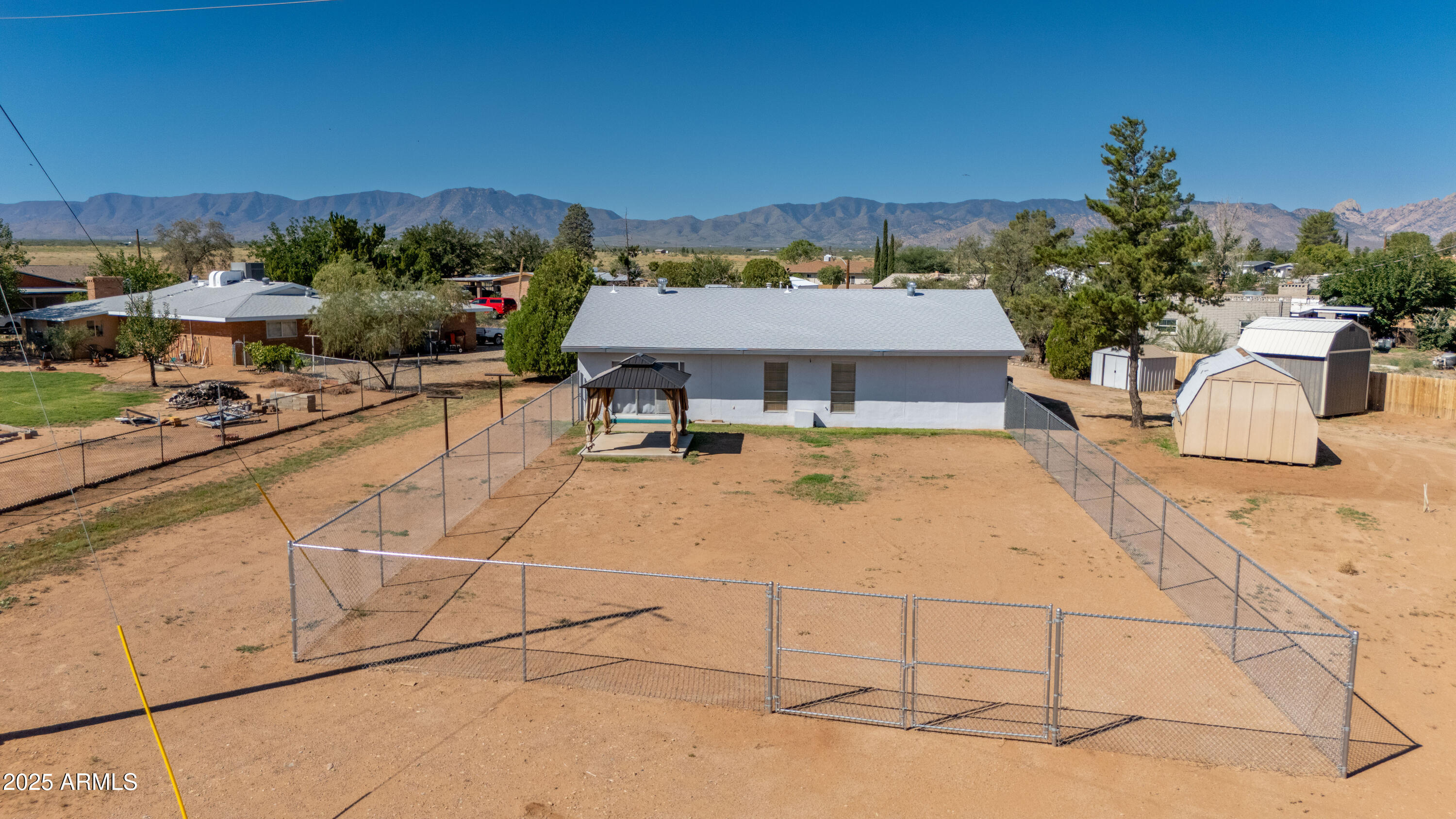 106 Neff Place Pearce, AZ 85625 - Photo 22 of 28 a view of a terrace with sitting area