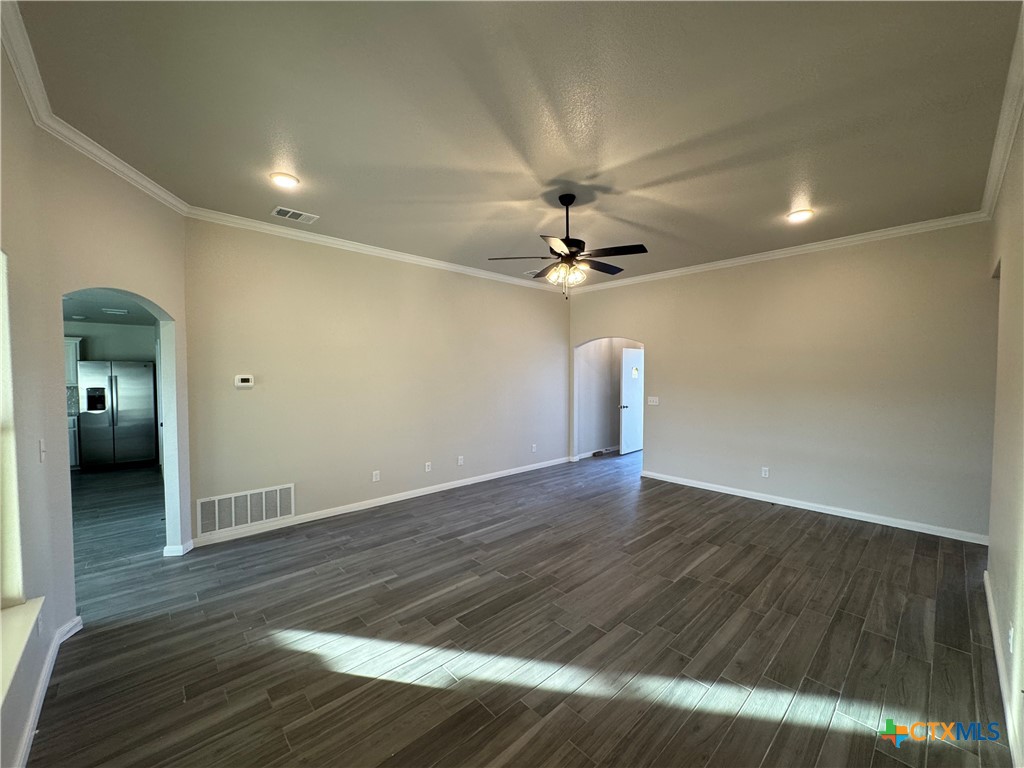 149 Atlas Avenue Killeen, TX 76542 - Photo 5 of 11 a view of empty room with wooden floor