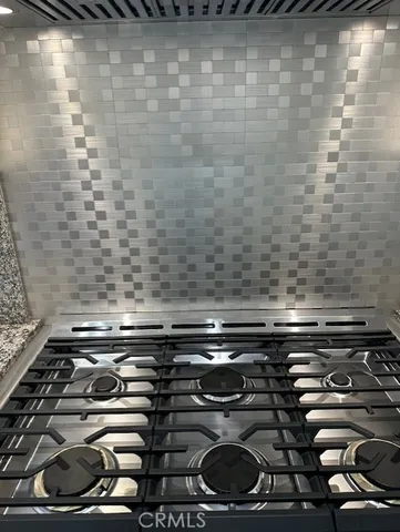 a close view of stove