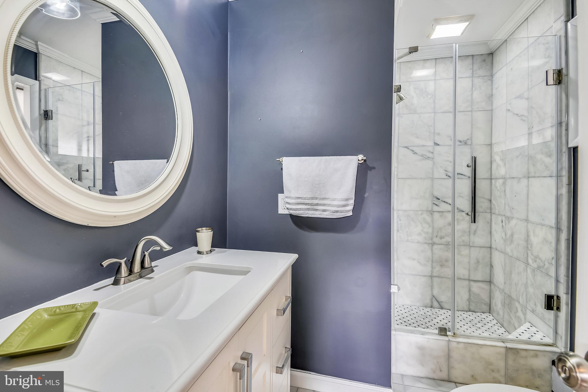 3516 Old Post Road Fairfax, VA 22030 - Photo 9 of 70 Gorgeous updated bath in second bedroom