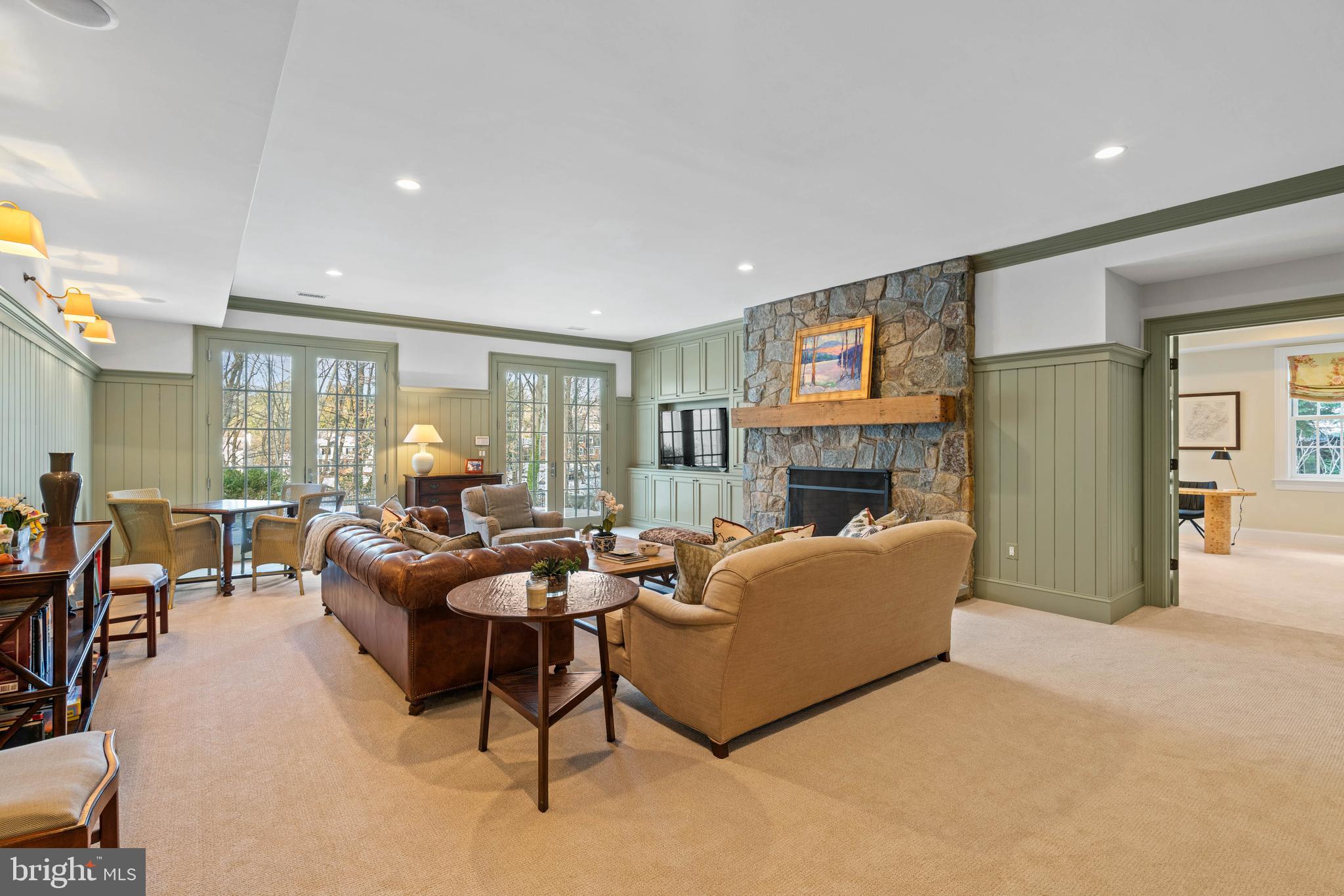 4641 Dexter Street Northwest Washington, DC 20007 - Photo 36 of 51 Lower Level Recreation Room