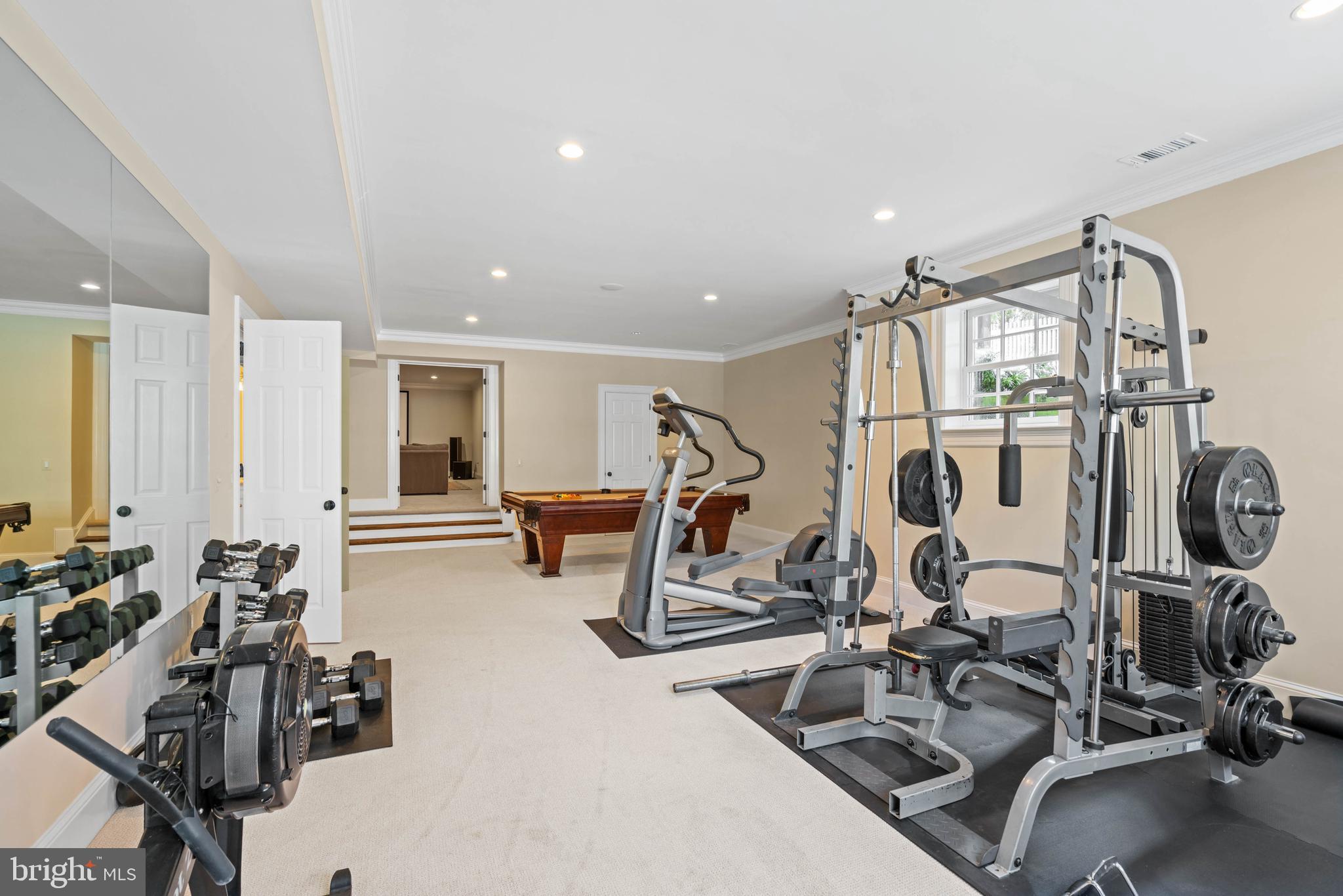 4641 Dexter Street Northwest Washington, DC 20007 - Photo 40 of 51 Gym/Game Room